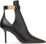 Jimmy Choo Nell 85mm pointed-toe ankle boots Black - Thumbnail 1
