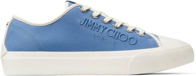 Jimmy Choo Palma M logo-embroidered sneakers Blue