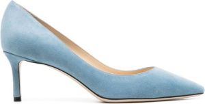 Jimmy Choo Romy 60mm suede pumps Blue