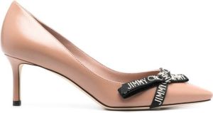 Jimmy Choo Romy 60mm leather pumps Pink