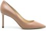 Jimmy Choo Romy 85mm pumps Neutrals - Thumbnail 1