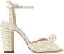 Jimmy Choo Sacaria pearl-embellished sandals White - Thumbnail 1