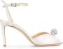 Jimmy Choo Sacora 85mm sandals White - Thumbnail 1