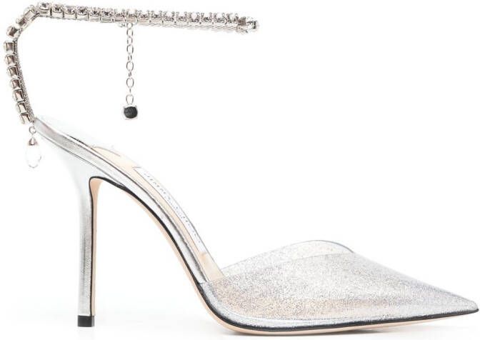 Jimmy Choo Saeda 85mm Pointed Pumps - Farfetch