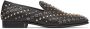 Jimmy Choo Thame star-studded leather loafers Black - Thumbnail 1