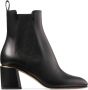 Jimmy Choo Thessaly 65mm leather boots Black - Thumbnail 1