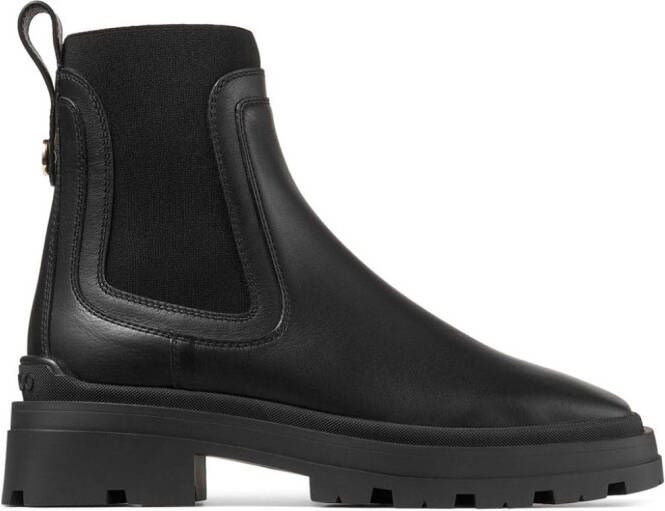 Jimmy Choo Veronique leather ankle boots Black