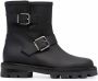 Jimmy Choo Youth buckled ankle boots Black - Thumbnail 1