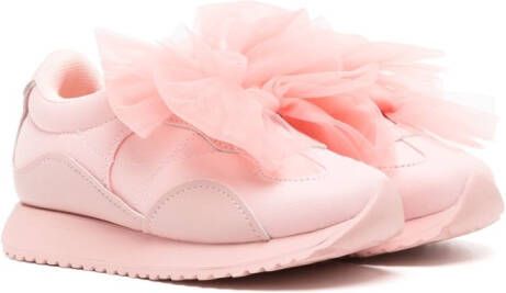 Jnby by JNBY bow-detail low-top sneakers Pink