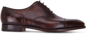 John Lobb leather Oxford shoes Brown