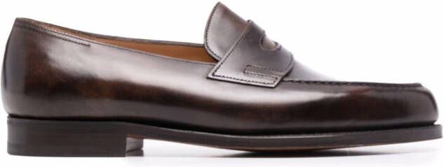 John Lobb slip-on loafers Brown