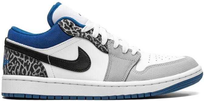 Jordan 1 Low SE "True Blue" sneakers White