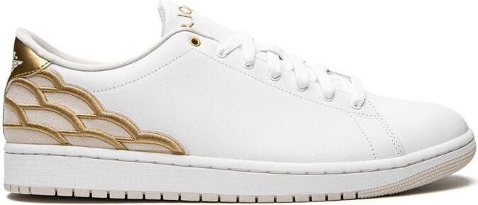 Jordan Air 1 Centre Court "White Metallic Gold Light Ore" sneakers