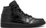 Jordan Air 1 Mid black patent leather - Thumbnail 1