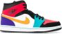 Jordan Air 1 Mid multicolor Black - Thumbnail 1