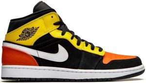 Jordan Air 1 Mid SE sneakers "Amarillo Orange" Black