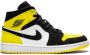 Jordan Air 1 Mid SE "Yellow Toe" sneakers Black - Thumbnail 1
