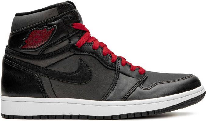 Jordan Air 1 Retro High OG "Black Satin Gym Red" sneakers