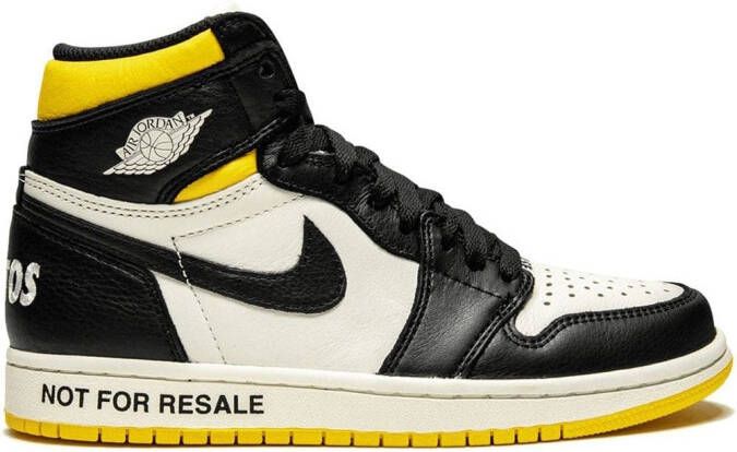 Jordan Air 1 Retro High OG NRG "Not For Resale Maize" sneakers Black