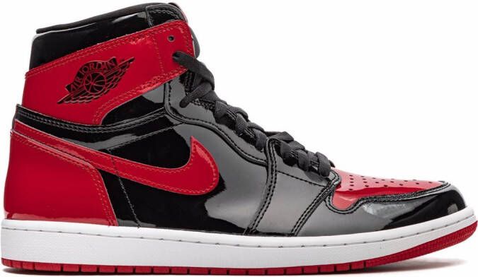 Jordan Air 1 Retro High OG "Bred Patent" sneakers Black