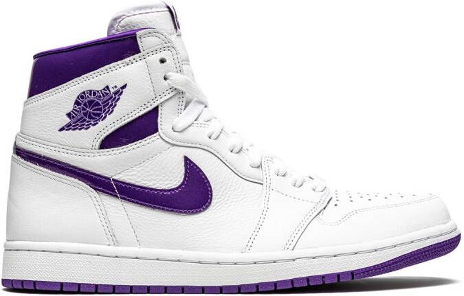 Jordan Air 1 Retro High "Court Purple" sneakers White