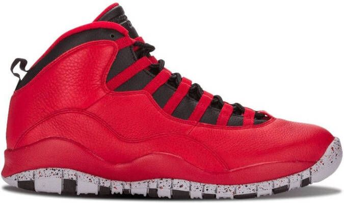 Jordan Air 10 Retro 30th "Bulls Over Broadway" sneakers Red