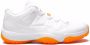 Jordan Air 11 Low "Bright Citrus" sneakers White - Thumbnail 1