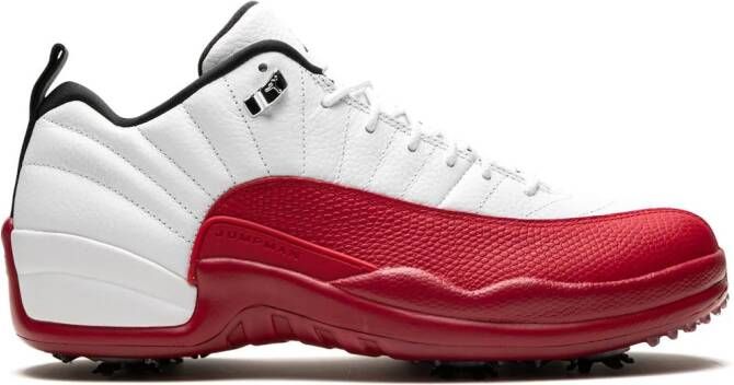 Jordan Air 12 Golf "Cherry" sneakers White