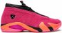 Jordan Air 14 Retro Low "Shocking Pink" sneakers - Thumbnail 1
