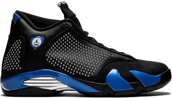 Jordan x Supreme Air 14 Retro "Black Varsity Royal" sneakers