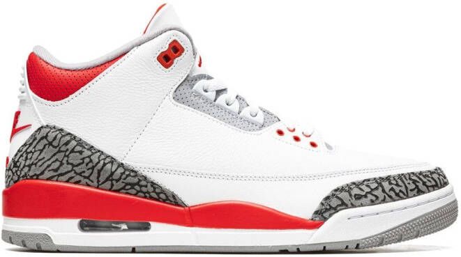 Jordan Air 3 Retro OG "Fire Red 2022" sneakers White