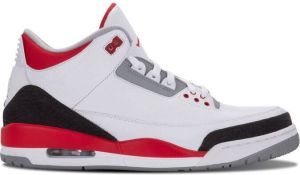 Jordan Air 3 Retro "Fire Red" sneakers White