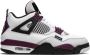 Jordan x PSG Air 4 Retro sneakers White - Thumbnail 1