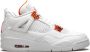 Jordan Air 4 Retro "Metallic Pack Orange" sneakers White - Thumbnail 1