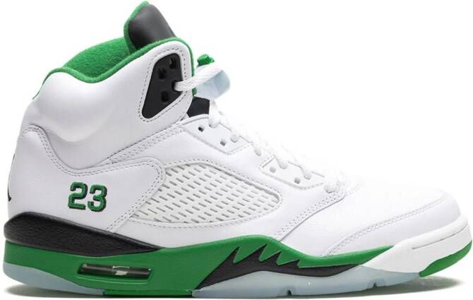 Jordan Air 5 "Lucky Green" sneakers White