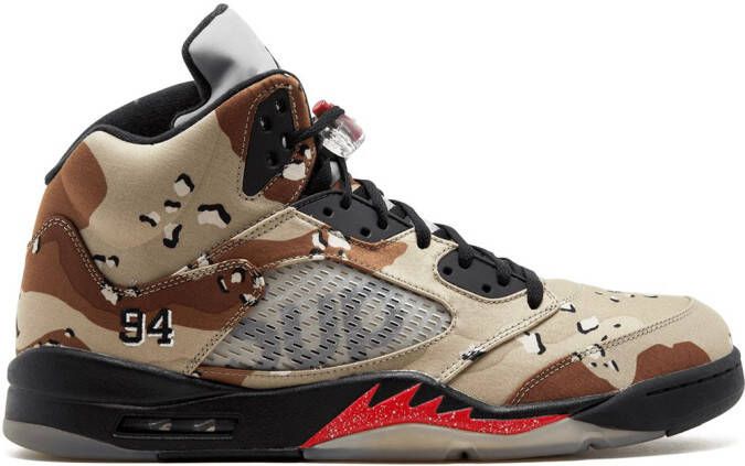 Jordan Air 5 Retro Supreme "Camo" sneakers Neutrals