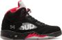 Jordan x Supreme Air 5 Retro sneakers Black - Thumbnail 1
