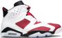 Jordan Air 6 Retro "Carmine" sneakers White - Thumbnail 1