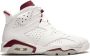 Jordan Air 6 Retro "Maroon" sneakers White - Thumbnail 1