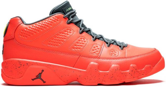 Jordan Air 9 Retro Low "Bright go" sneakers Orange