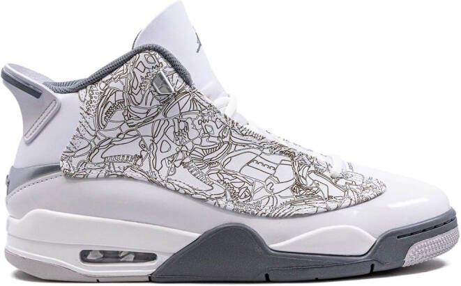 Jordan Air Dub Zero "White Cool Grey" sneakers