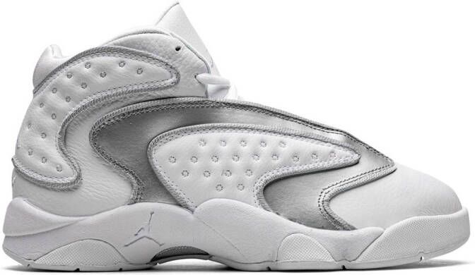 Jordan Air OG "White Metallic Silver" sneakers