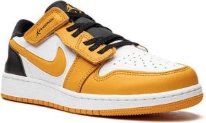 Jordan Kids Air Jordan 1 Low Flyease "Taxi" sneakers Yellow