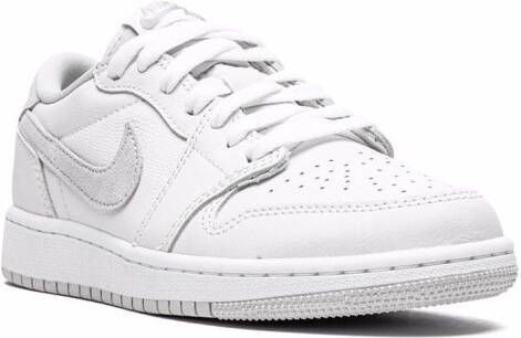 Jordan Kids Air Jordan 1 Low OG "Neutral Grey" sneakers White