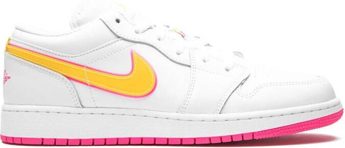 Jordan Kids Air Jordan 1 Low "Edge Glow" sneakers White