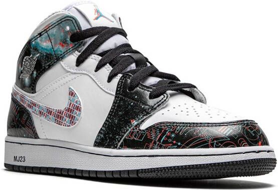 Jordan Kids Air Jordan 1 Mid SE "Take Flight" sneakers White