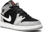 Jordan Kids Air Jordan 1 Mid SE "Elephant Toe" sneakers Black - Thumbnail 1