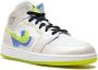 Jordan Kids Air Jordan 1 Mid SE "Warped Swoosh'" sneakers White - Thumbnail 1