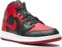 Jordan Kids Air Jordan 1 Mid "Banned 2020" sneakers Black - Thumbnail 1