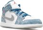 Jordan Kids Jordan 1 Mid SE "French Blue" sneakers - Thumbnail 1